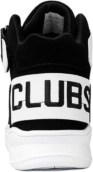 KUXIE Shoes Men's High Top Fashion Sneakers Outdoor Casual Sports Shoes Training Leather Shoes Mens Flats