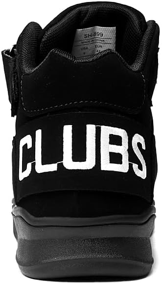 KUXIE Shoes Men's High Top Fashion Sneakers Outdoor Casual Sports Shoes Training Leather Shoes Mens Flats