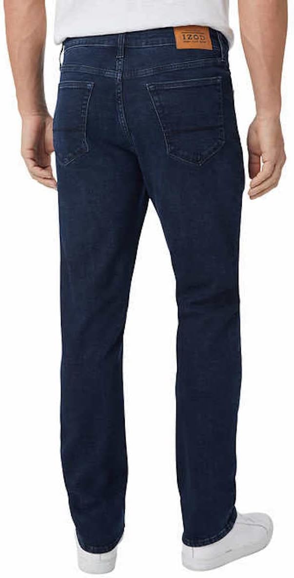 IZOD Men's Comfort Stretch Straight Fit Jean