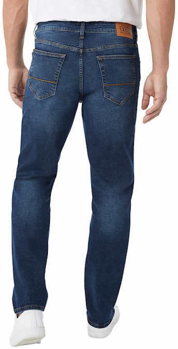 IZOD Men's Comfort Stretch Straight Fit Jean