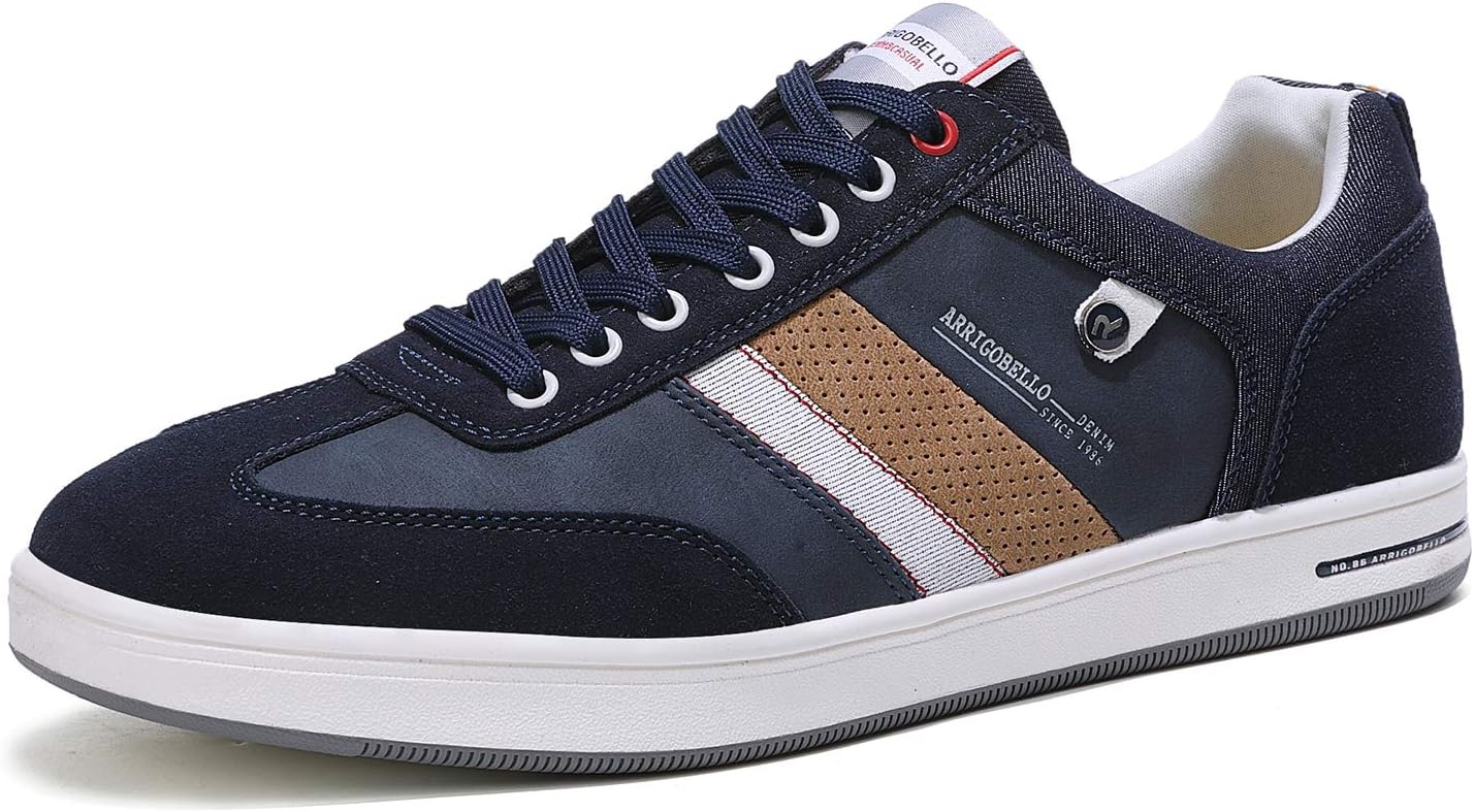 AX BOXING Mens Casual Shoes Fashion Sneakers Breathable Comfort Walking Shoes for Male