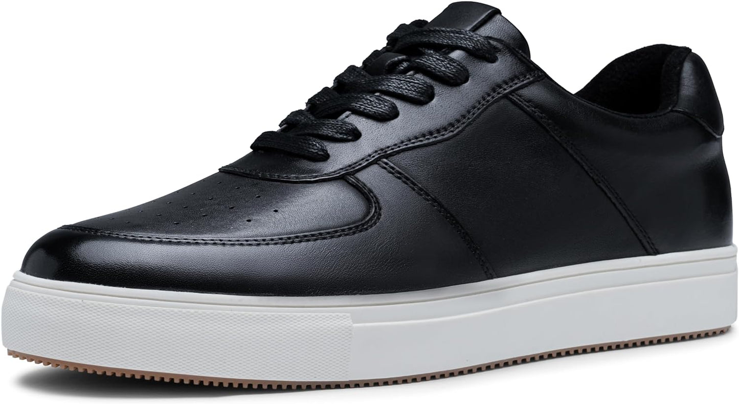 Jousen Men's Casual Shoes Leather Fashion Sneakers Dress Oxford Shoes