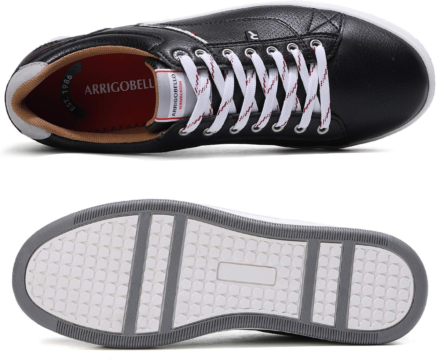 AX BOXING Mens Casual Shoes Fashion Sneakers Breathable Comfort Walking Shoes for Male