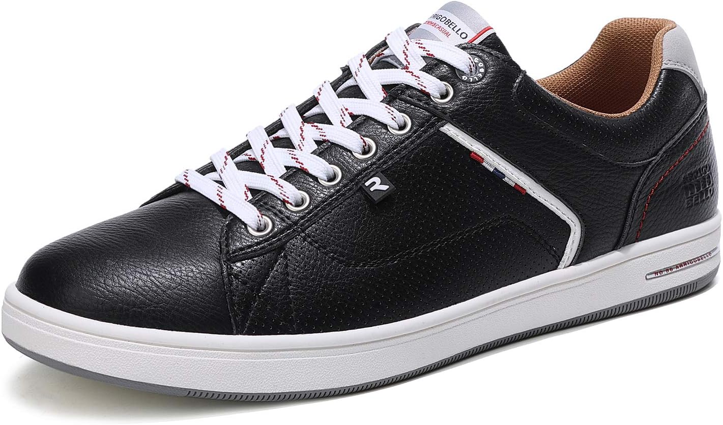 AX BOXING Mens Casual Shoes Fashion Sneakers Breathable Comfort Walking Shoes for Male