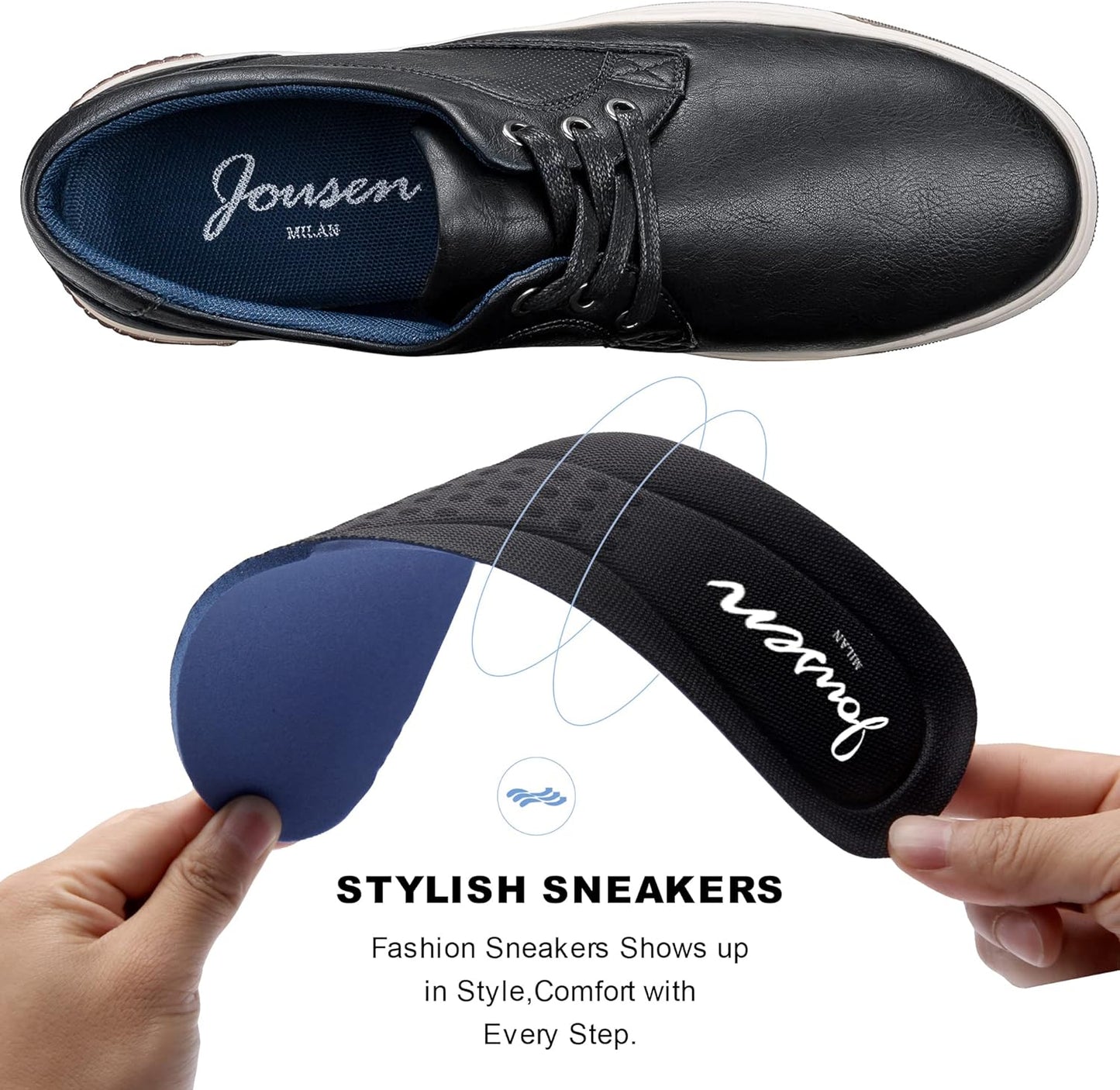 Jousen Men's Fashion Casual Sneakers