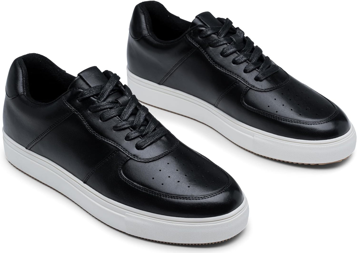 Jousen Men's Casual Shoes Leather Fashion Sneakers Dress Oxford Shoes