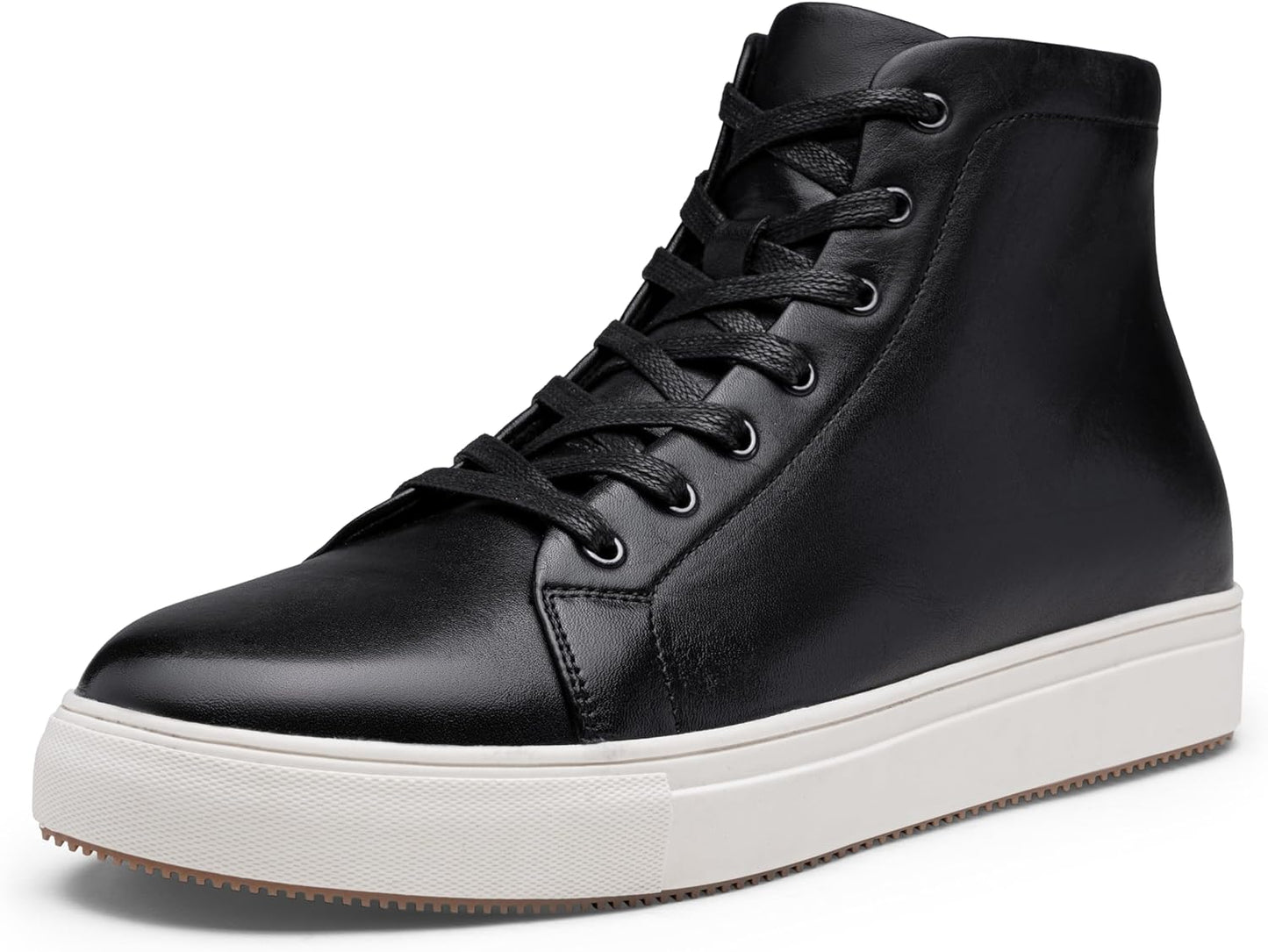 Jousen Men's Casual Shoes High Top Premium Leather Fashion Sneakers Dress Boots for Men