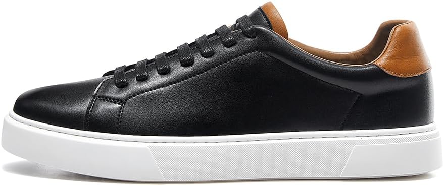 ALIPASINM Leather Business Casual Sneakers Shoes for Men