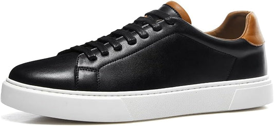 ALIPASINM Leather Business Casual Sneakers Shoes for Men